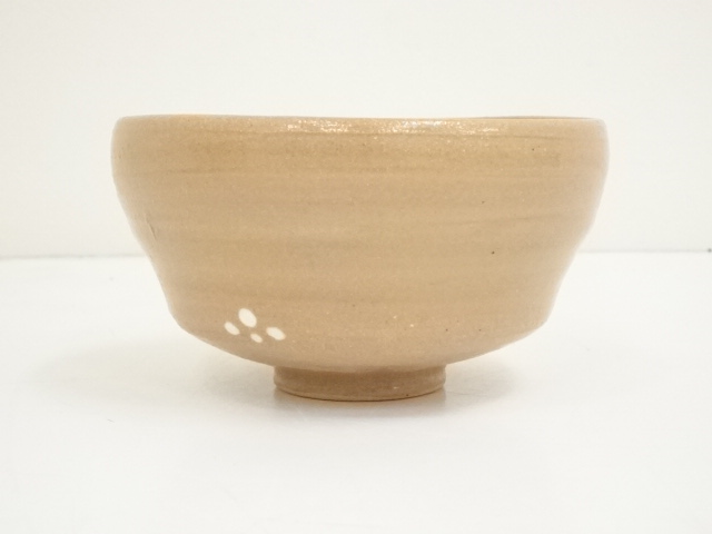 格安通販新作 茶道具 桃山窯 林英二造 赤織部 数茶碗 9客 共